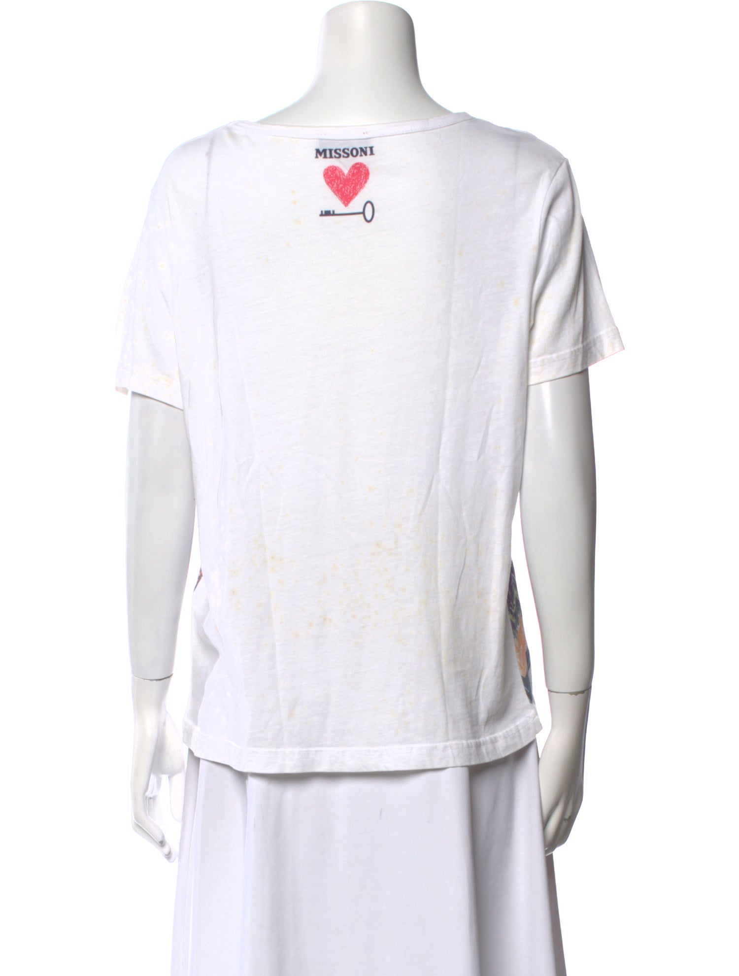 Missoni Printed Scoop Neck T-Shirt