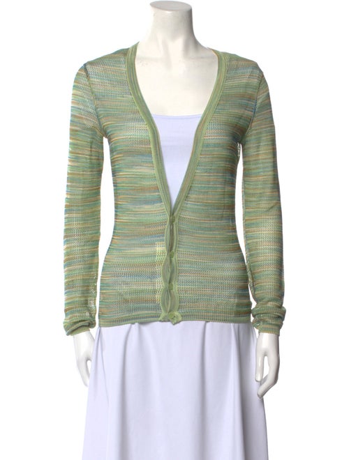 Missoni Striped V-Neck Sweater