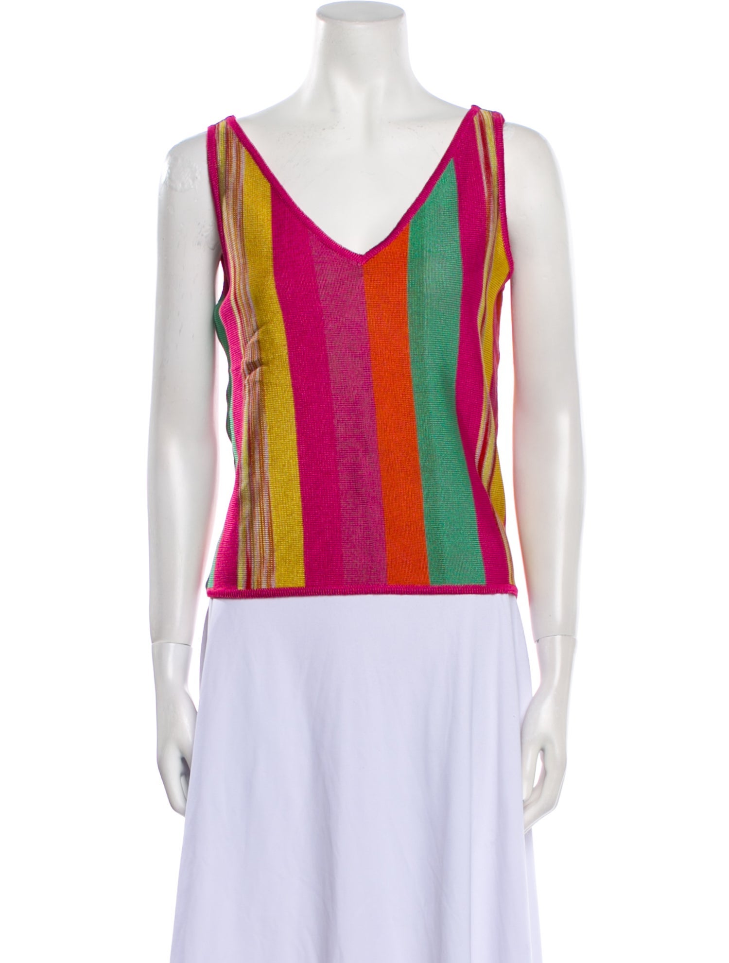 Missoni Striped V-Neck Top