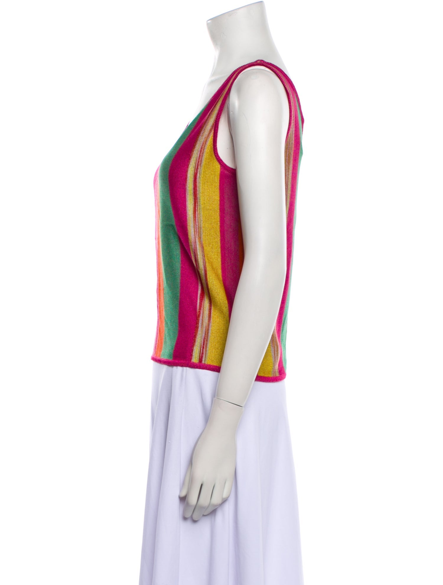 Missoni Striped V-Neck Top