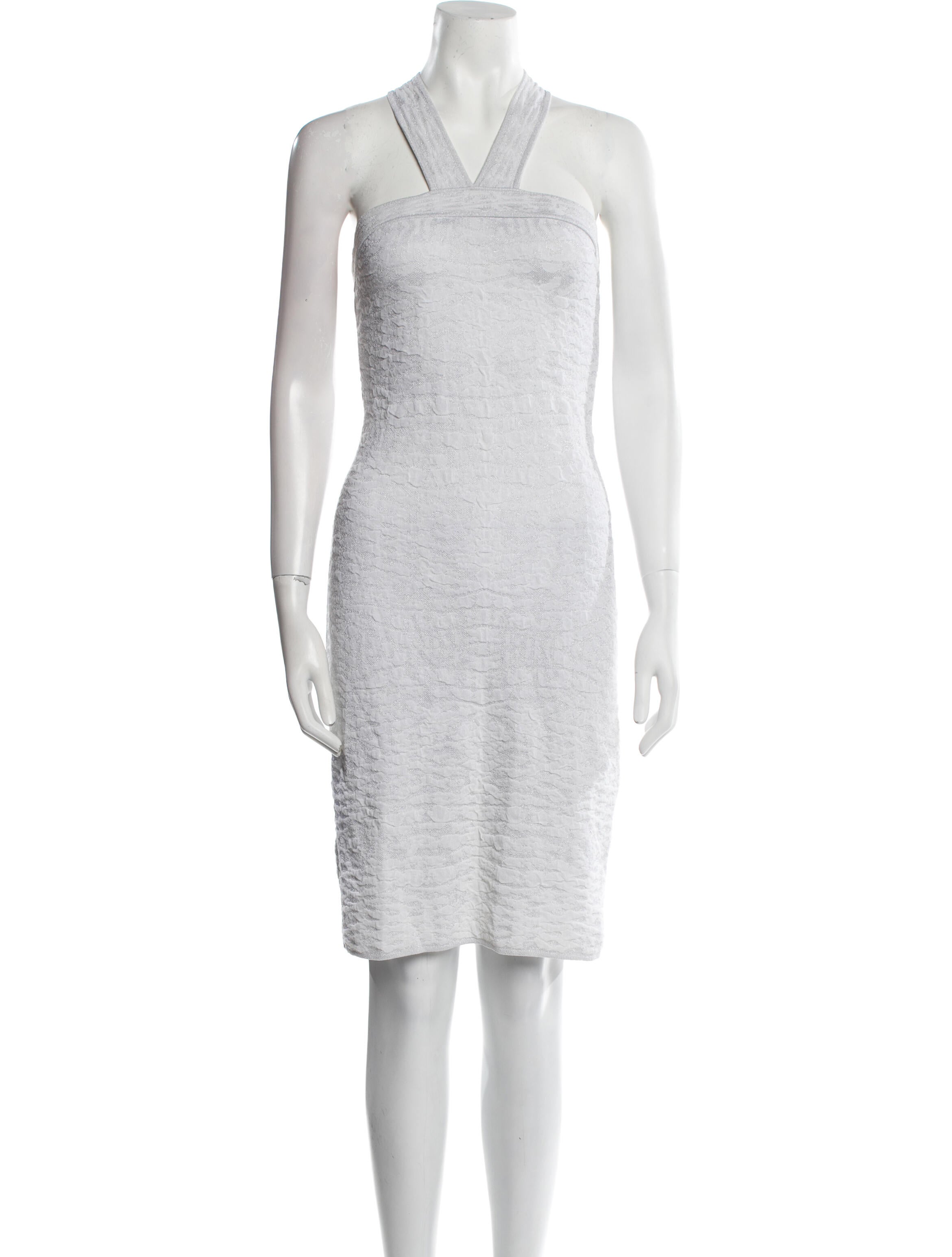 Missoni Halterneck Knee-Length Dress