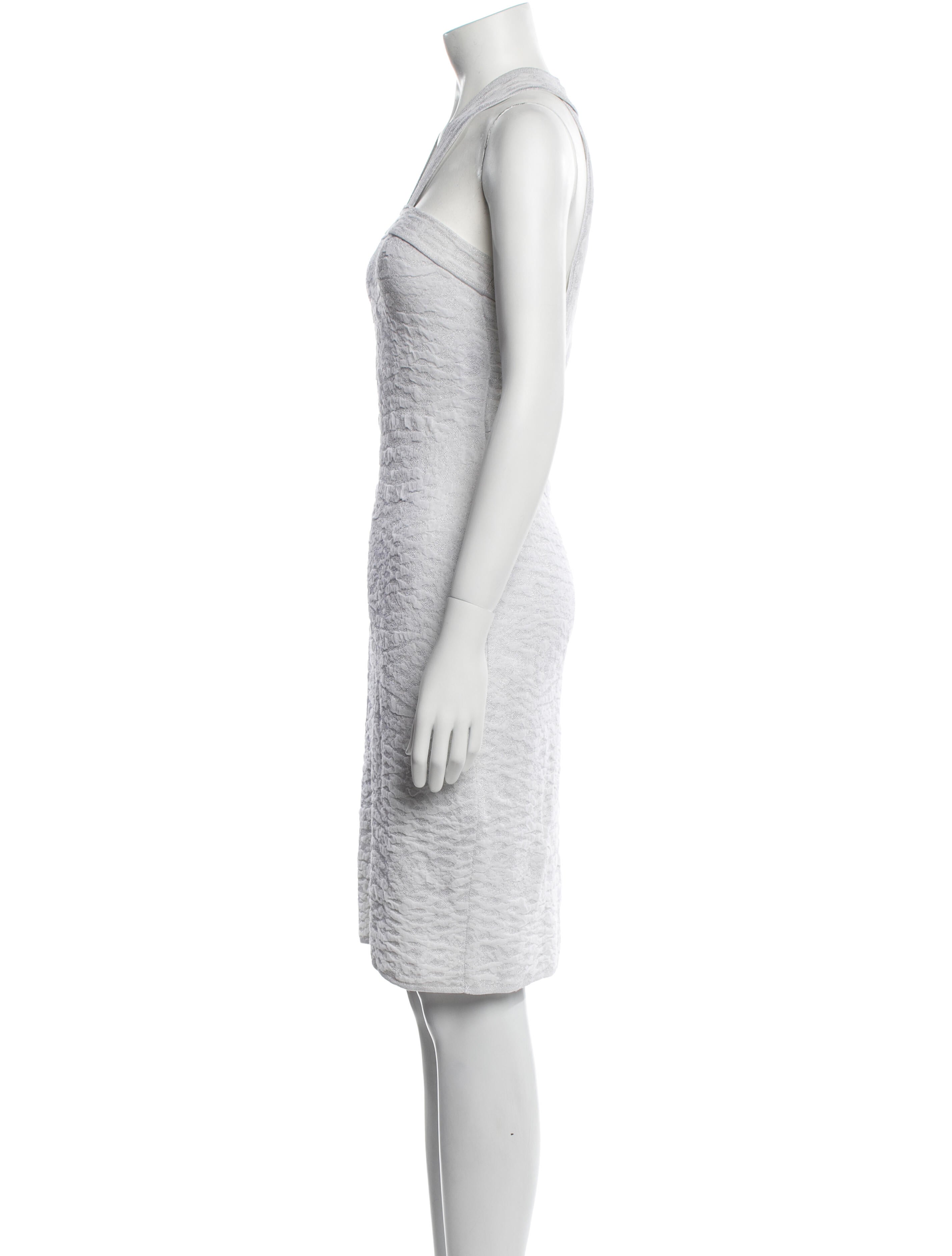 Missoni Halterneck Knee-Length Dress