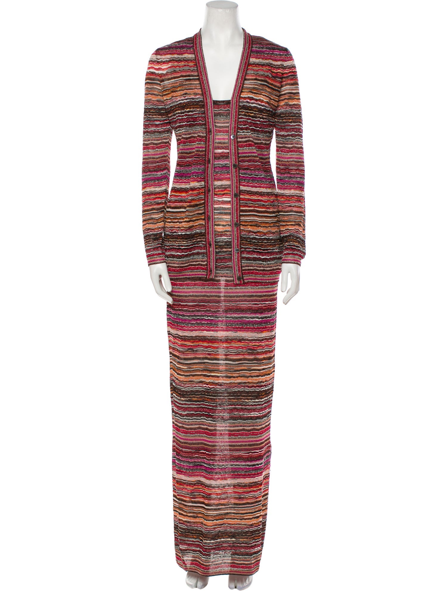 Missoni Tweed Pattern Dress Set
