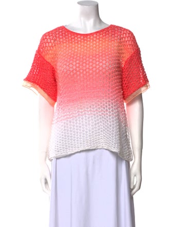 Missoni Striped Scoop Neck Sweater