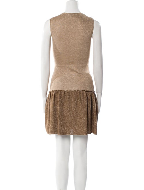 Missoni Colorblock Pattern Mini Dress