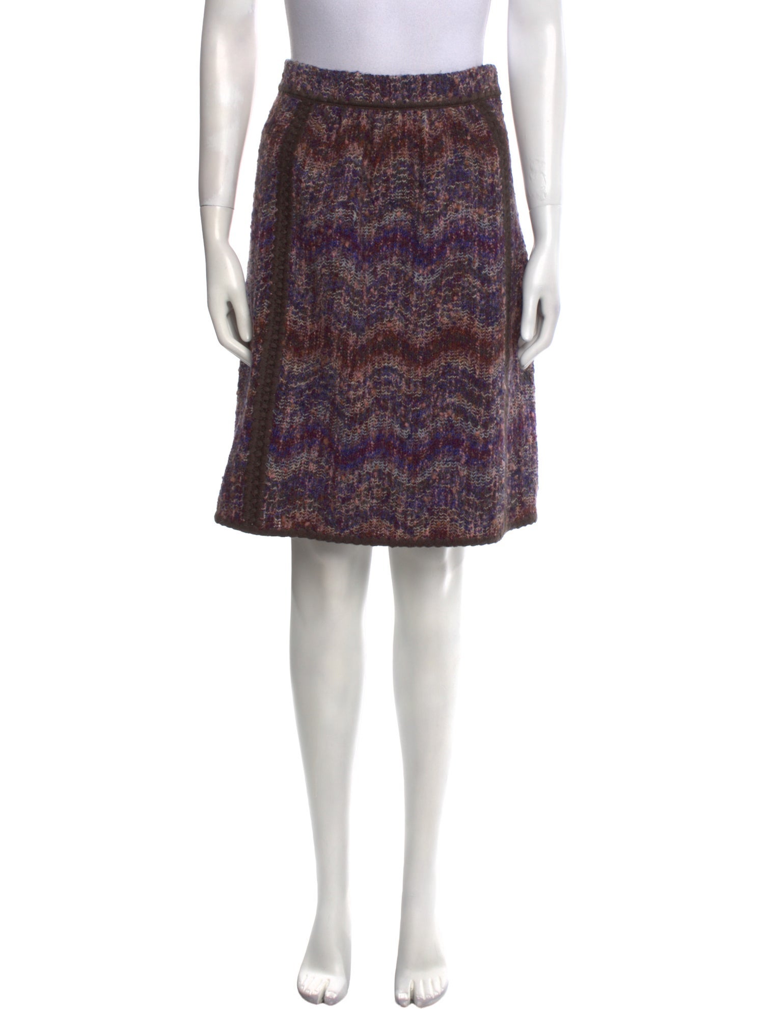 Missoni Wool Knee-Length Skirt