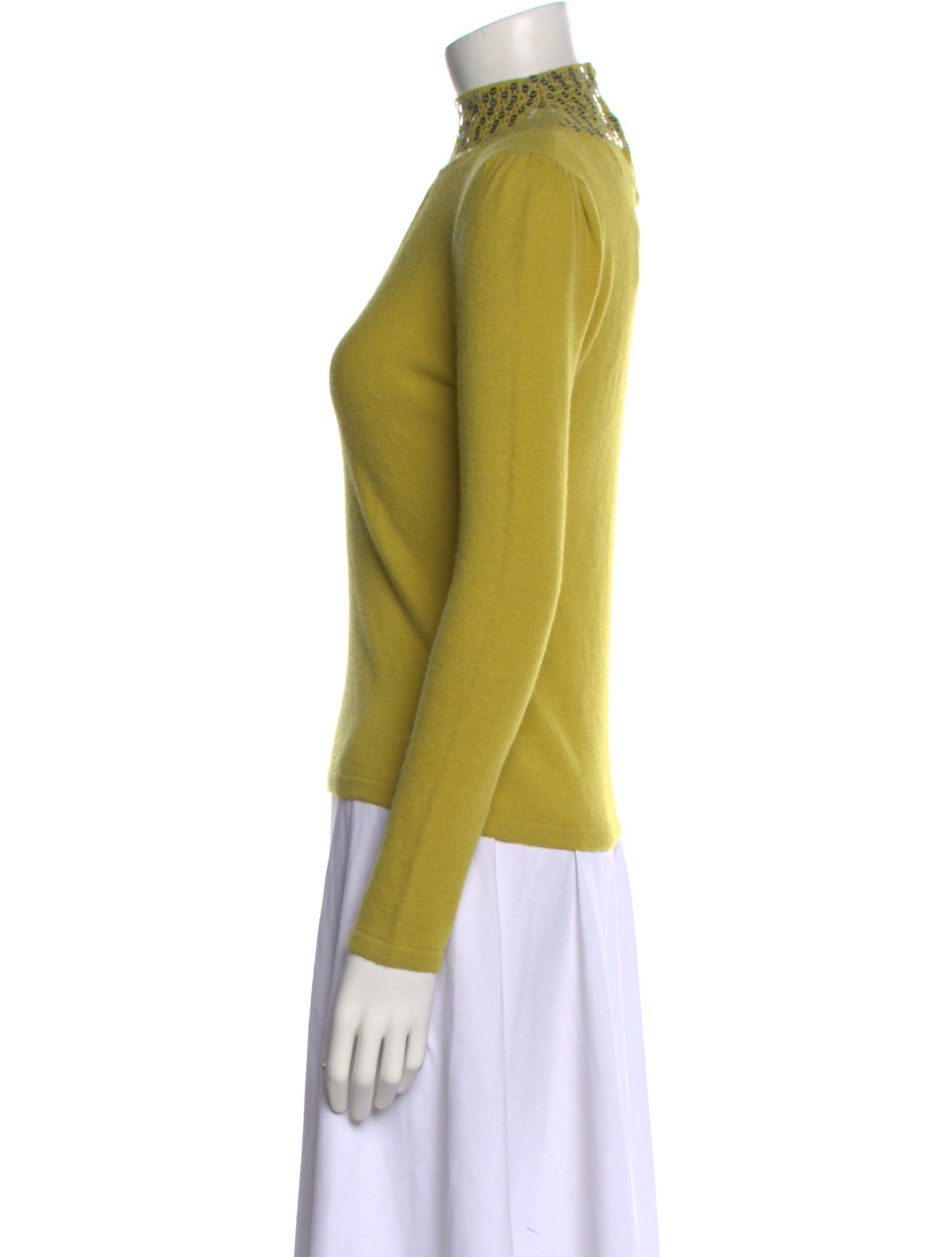 Missoni Silk Mock Neck Top