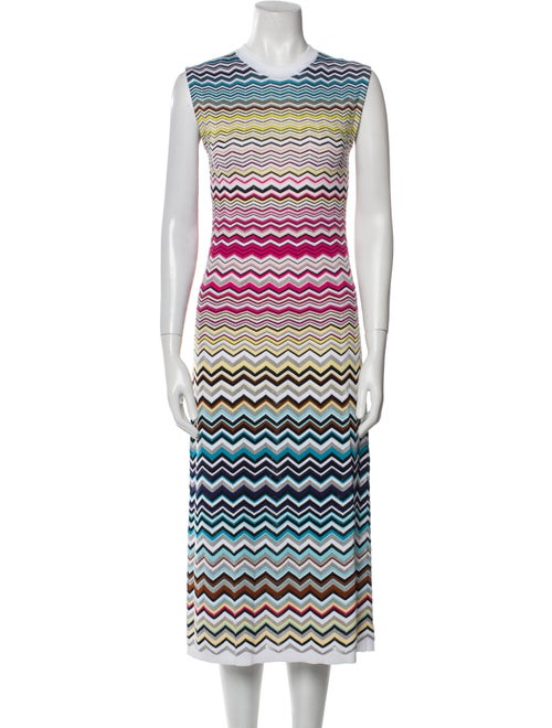Missoni Striped Midi Length Dress