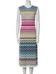 Missoni Striped Midi Length Dress
