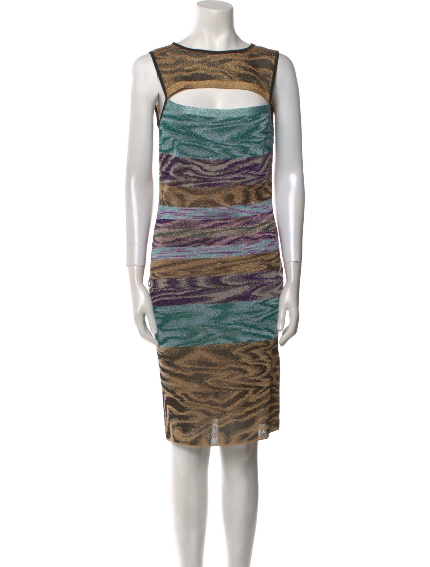 Missoni Printed Knee-Length Dress