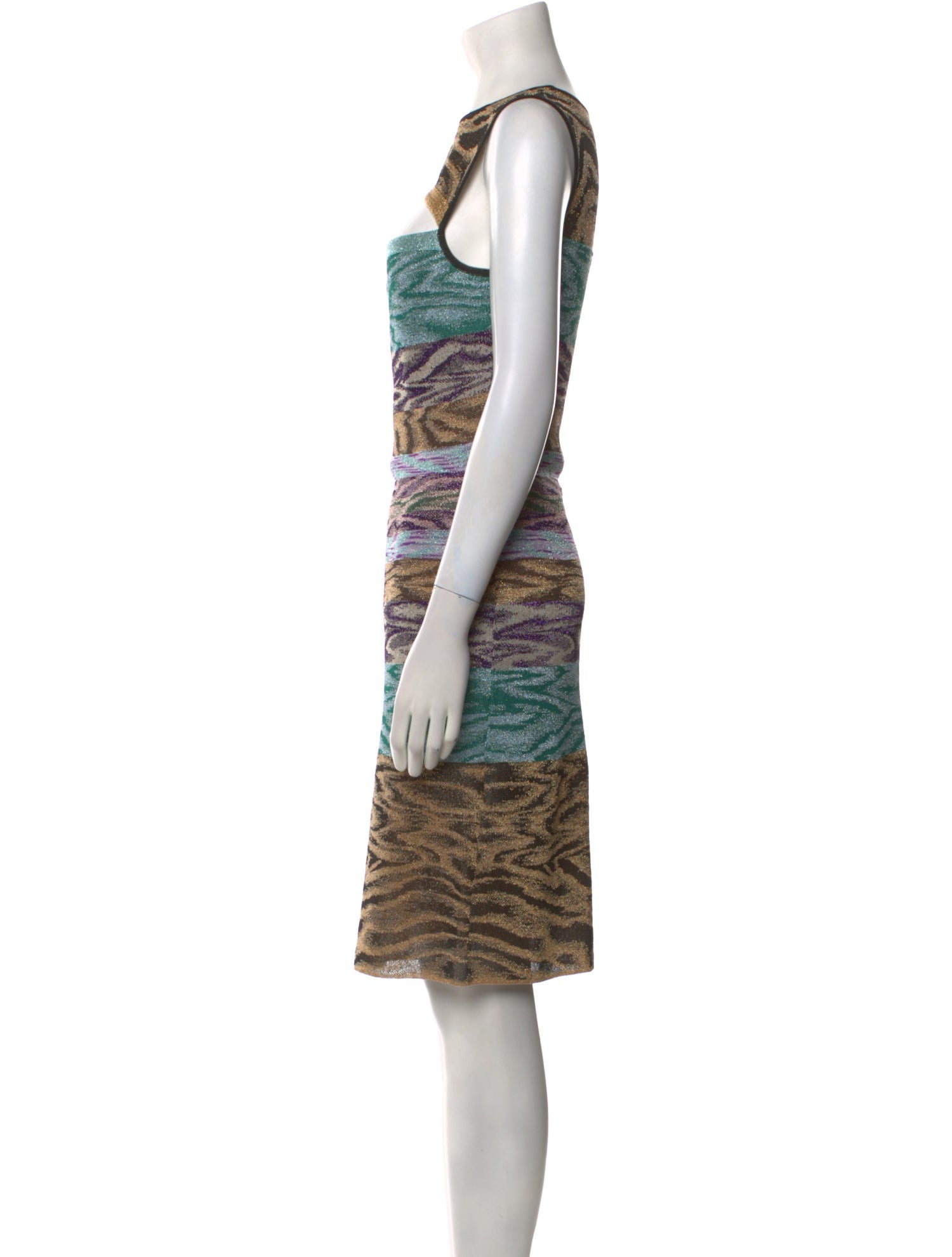 Missoni Printed Knee-Length Dress