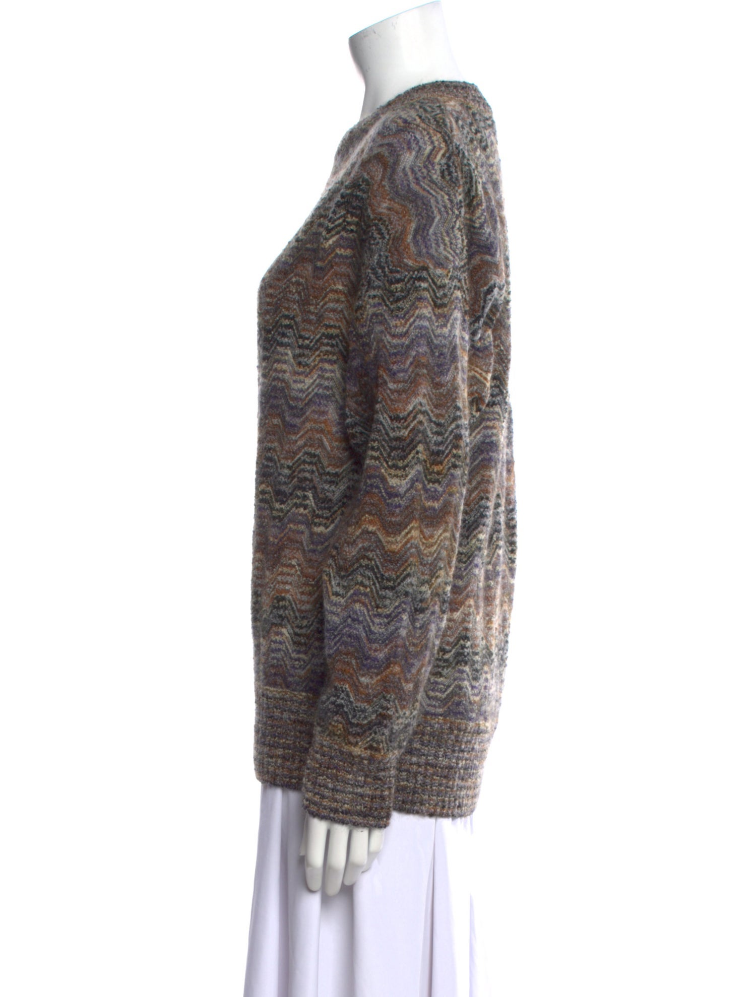 Missoni Printed Crew Neck Sweater