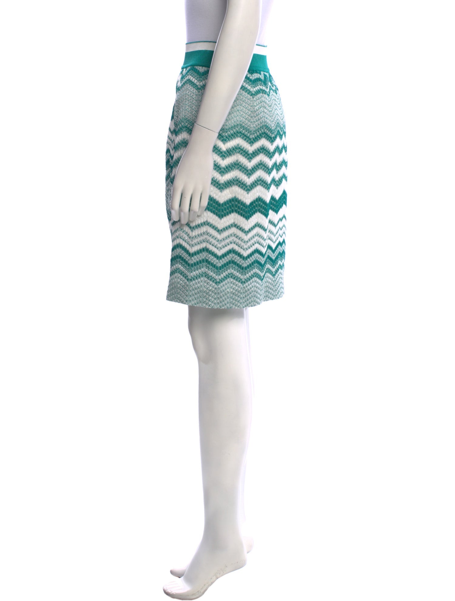 Missoni Striped Knee-Length Skirt