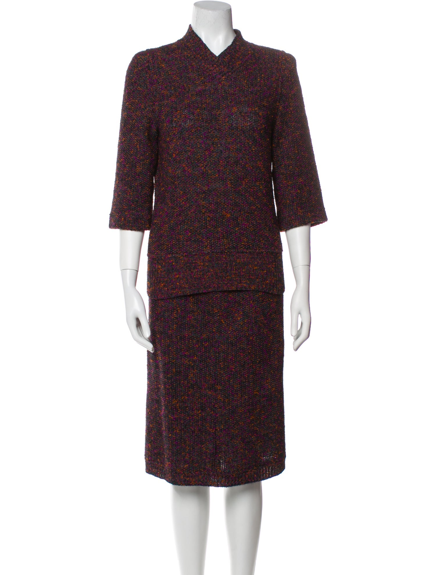 Missoni Wool Printed Skirt Set