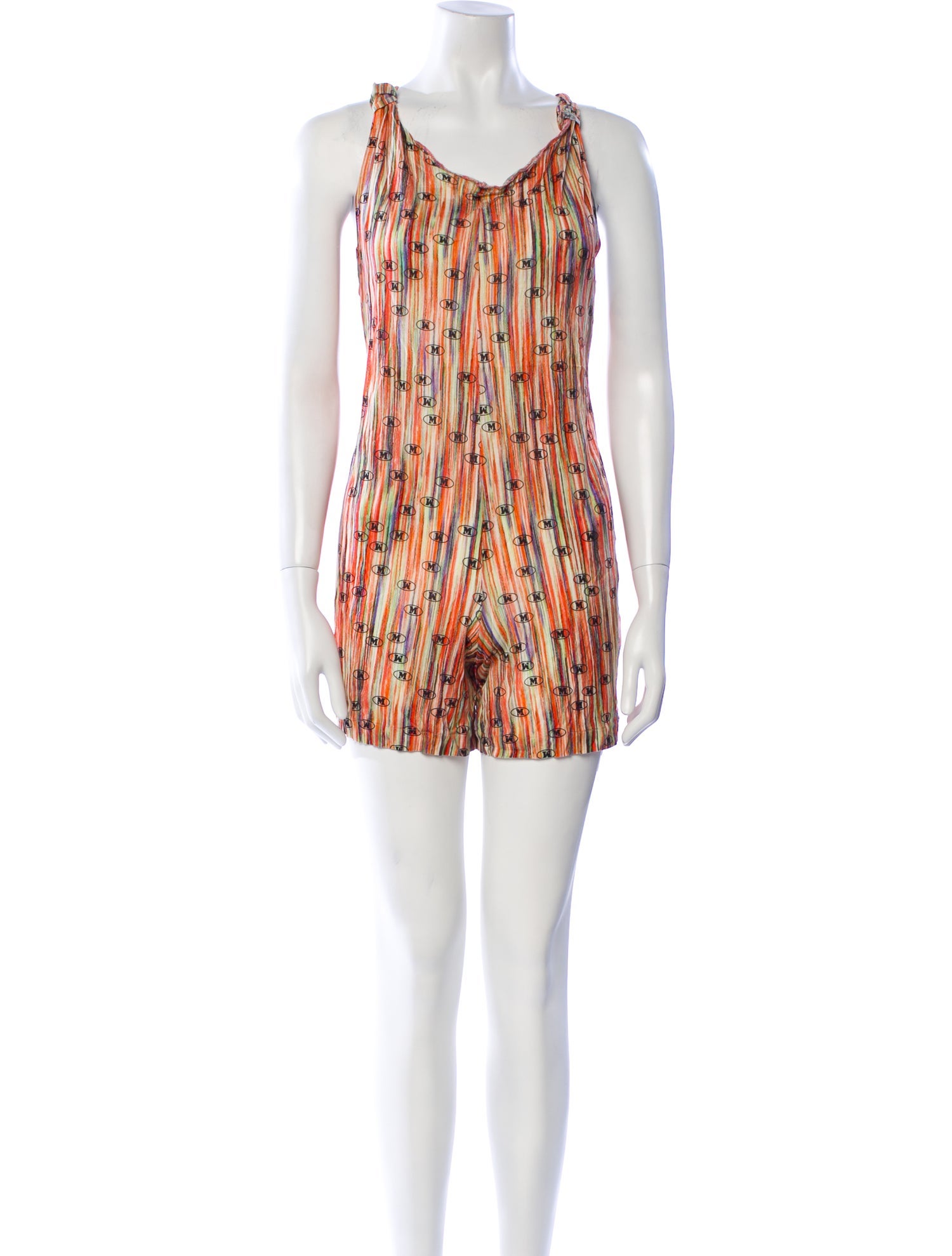 Missoni Printed Scoop Neck Romper