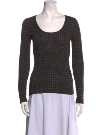 Missoni Wool Scoop Neck Top