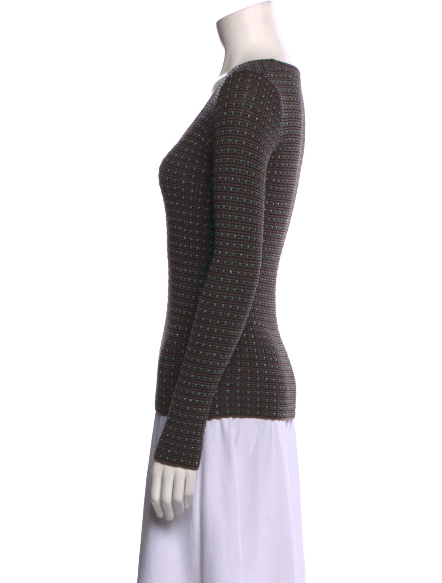 Missoni Wool Scoop Neck Top