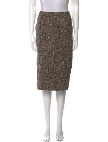 Missoni Skirts Tweed Pattern Knee-Length Skirt XS