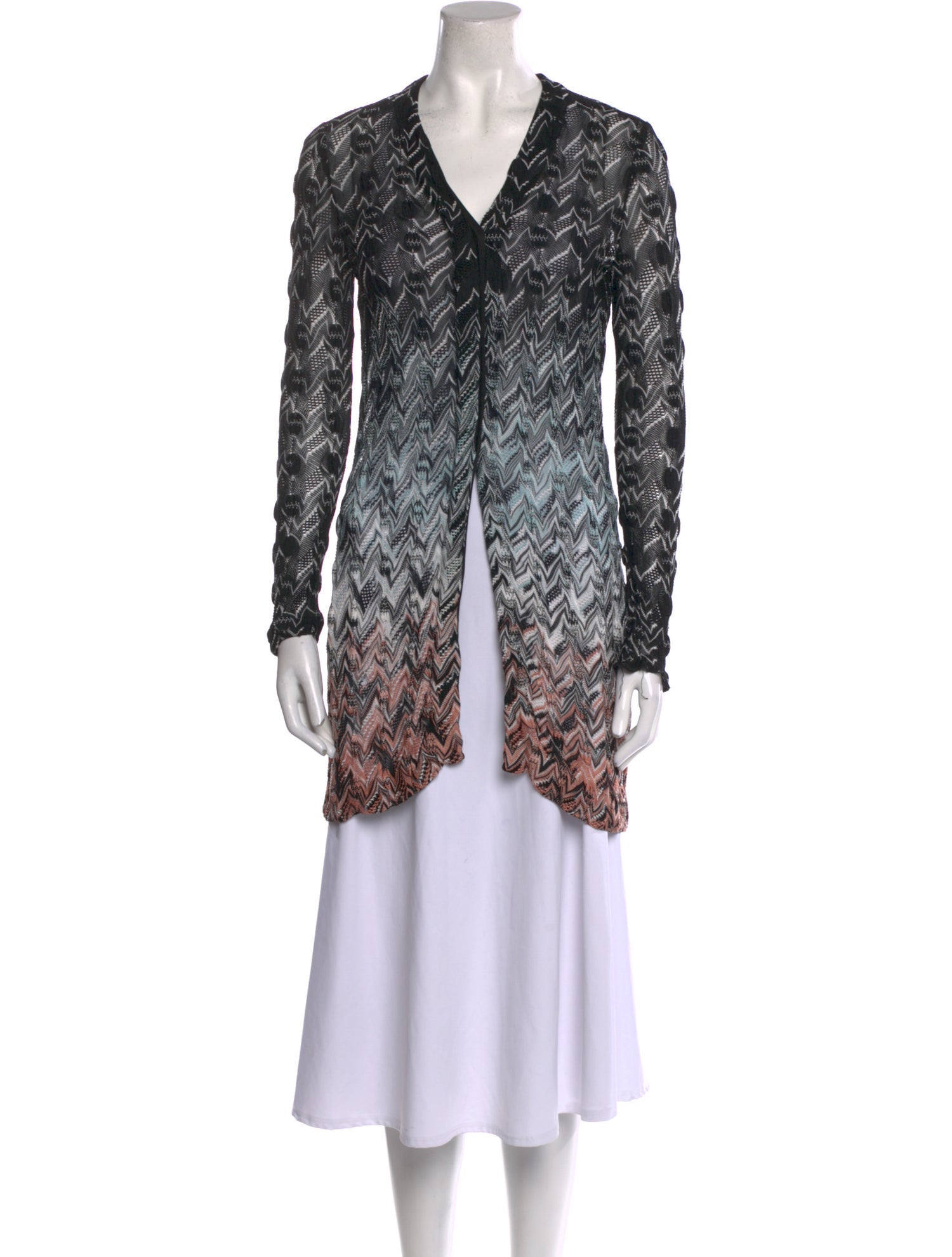 Missoni Printed V-Neck Sweater