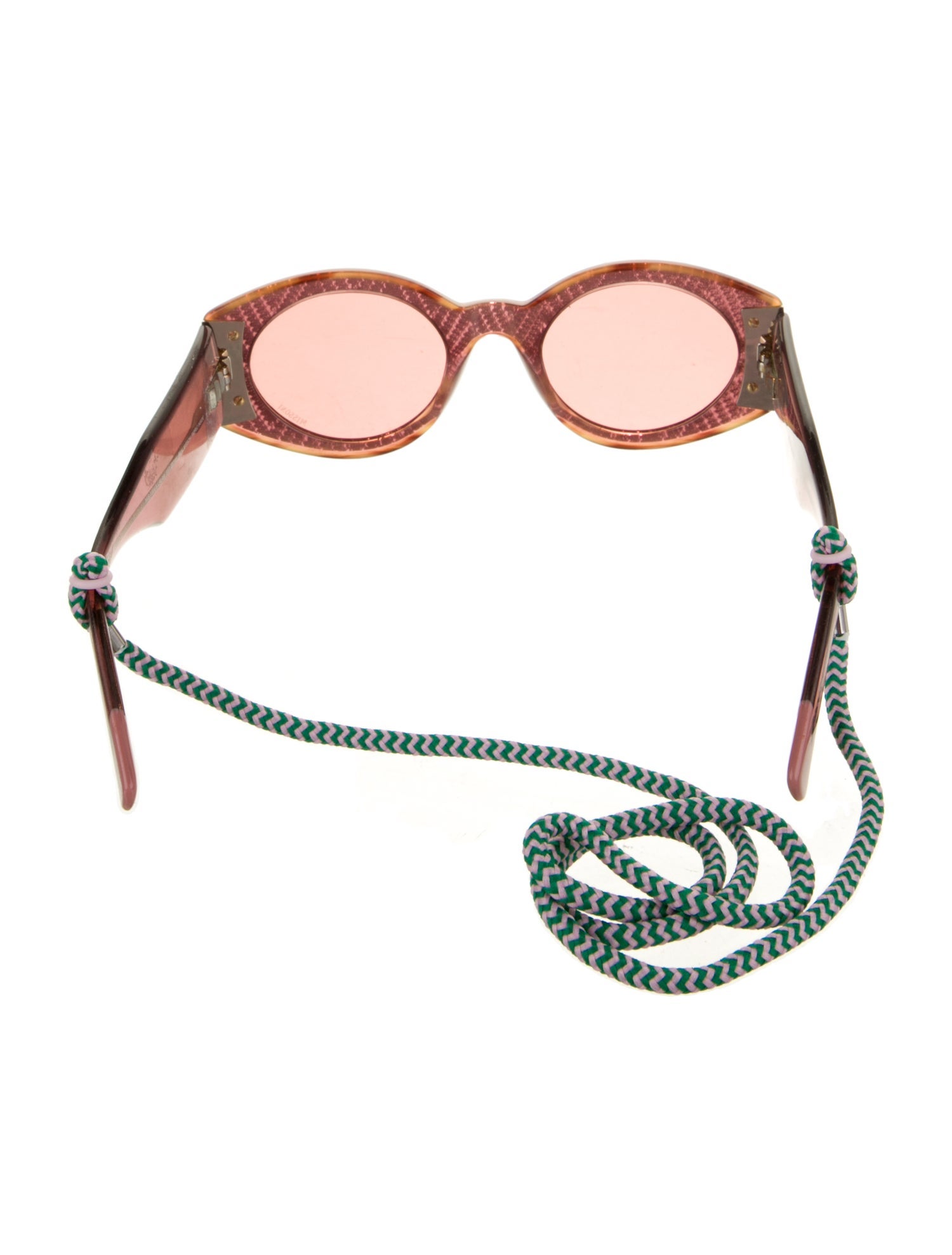 Missoni Round Tinted Sunglasses