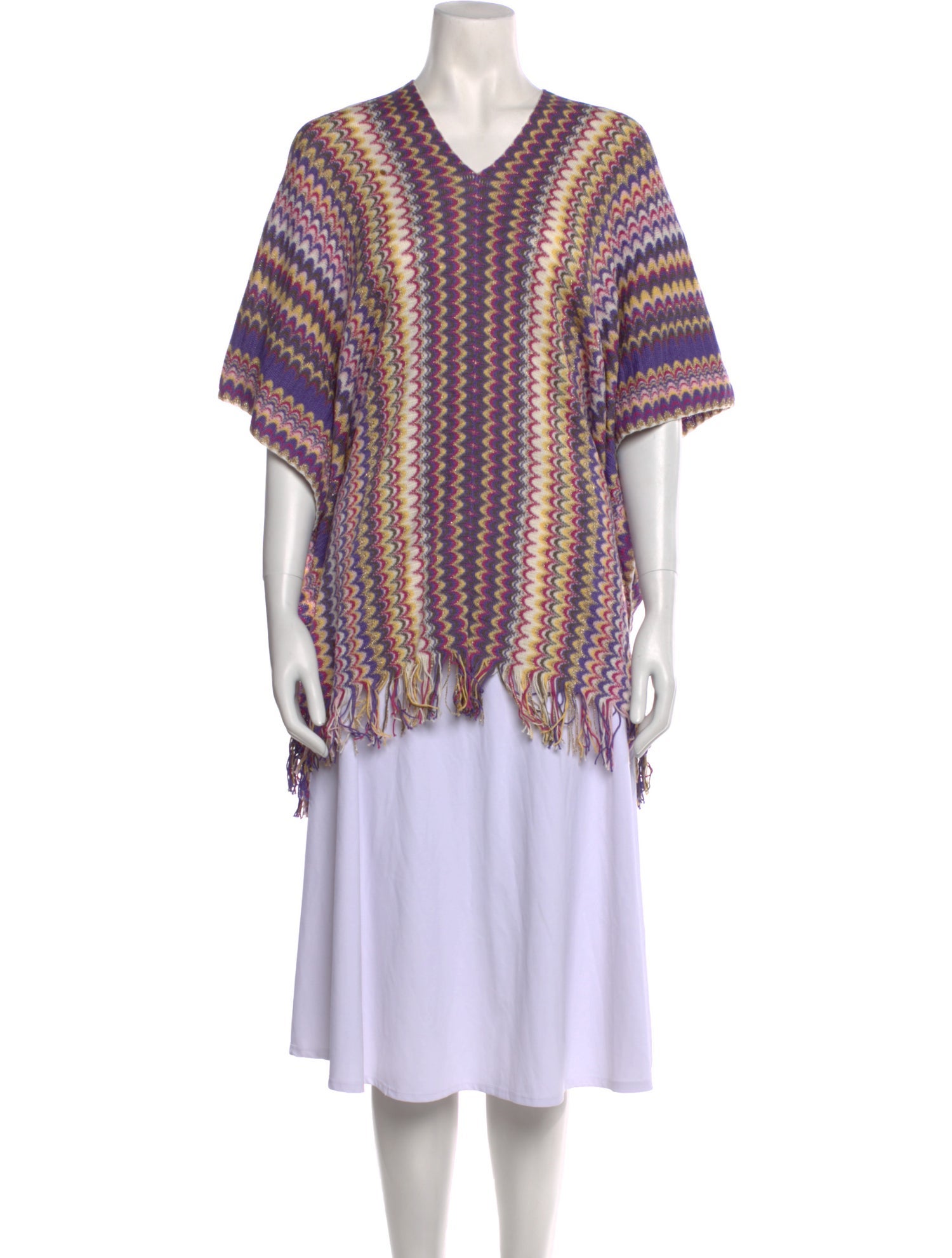 Missoni Striped V-Neck Sweater