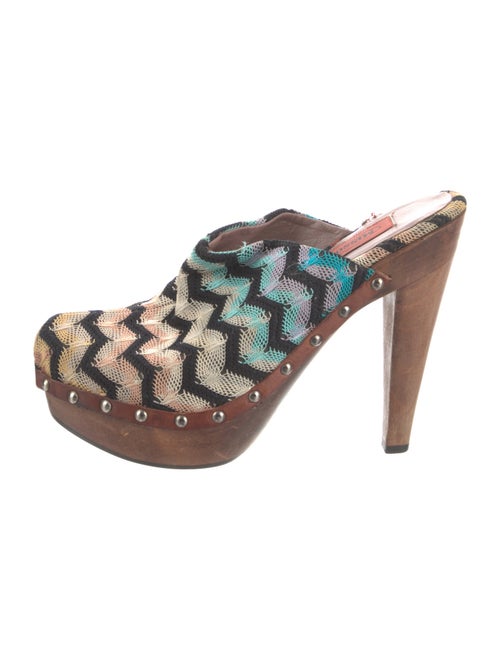 Missoni Printed Studded Accents Slides