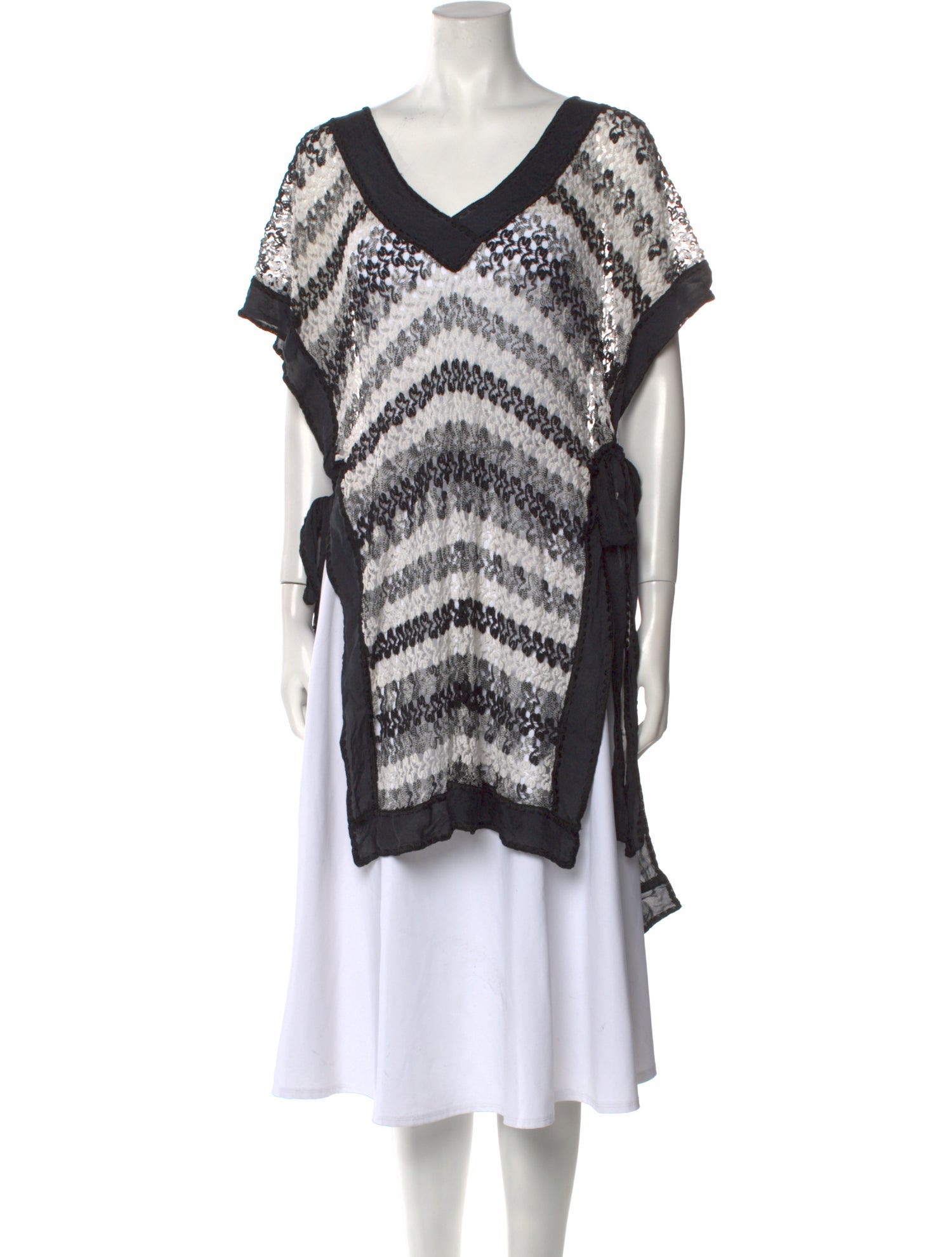 Missoni Mare Striped V-Neck Sweater