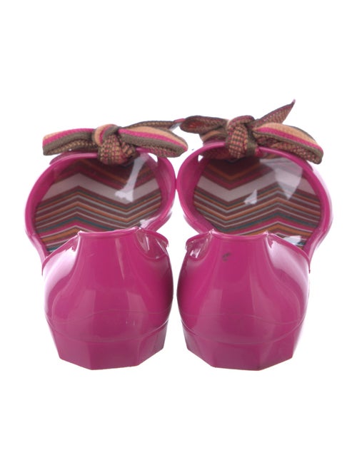 Missoni Missoni Pink Printed Flat Sandals