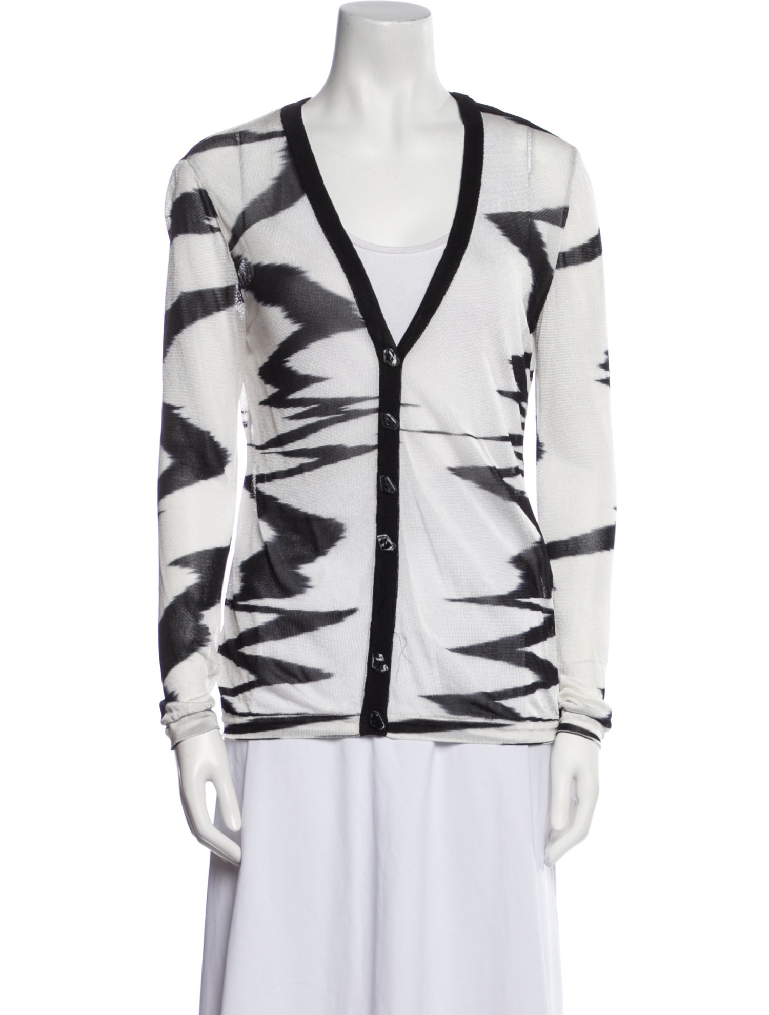 Missoni Printed V-Neck Top