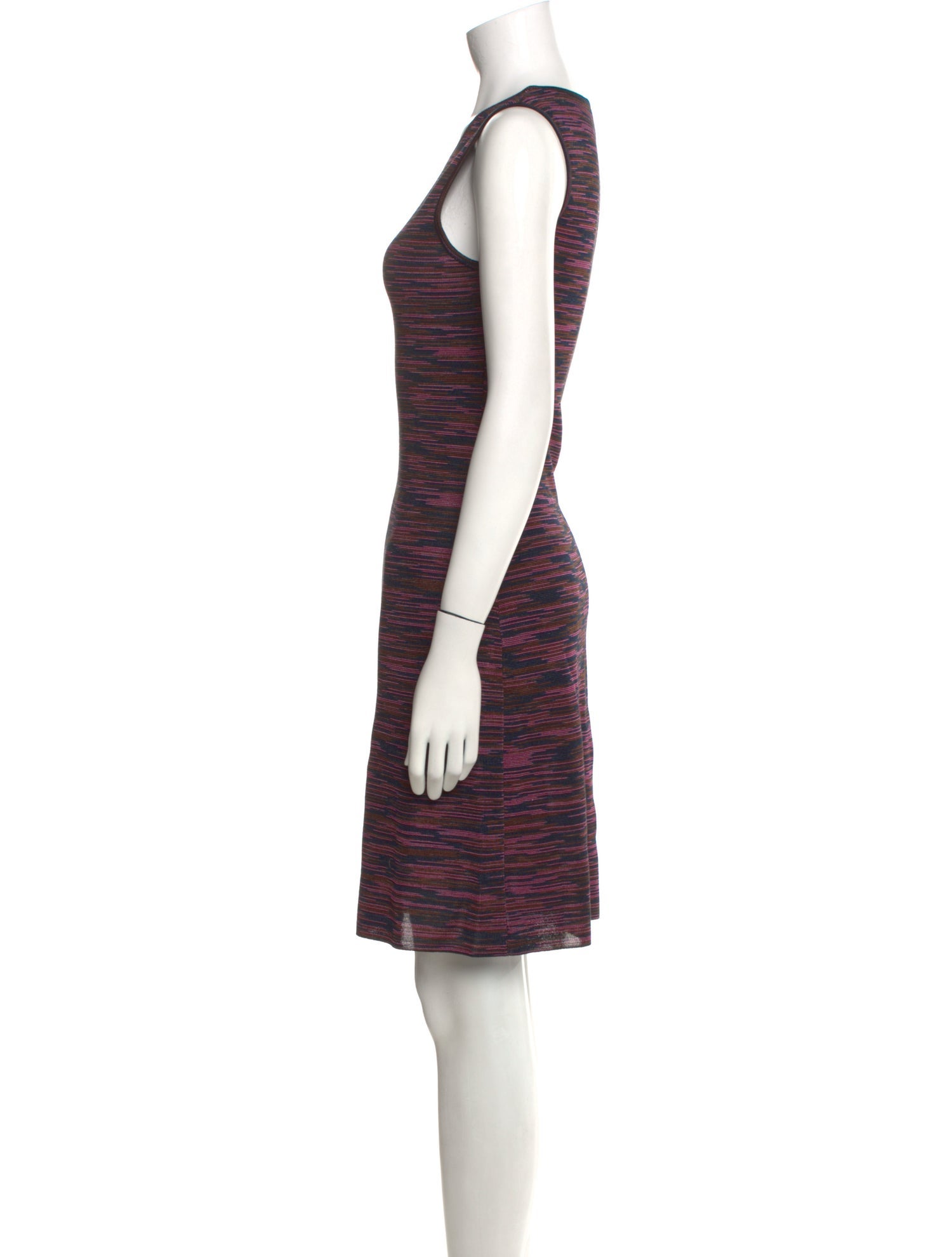 Missoni Striped Knee-Length Dress
