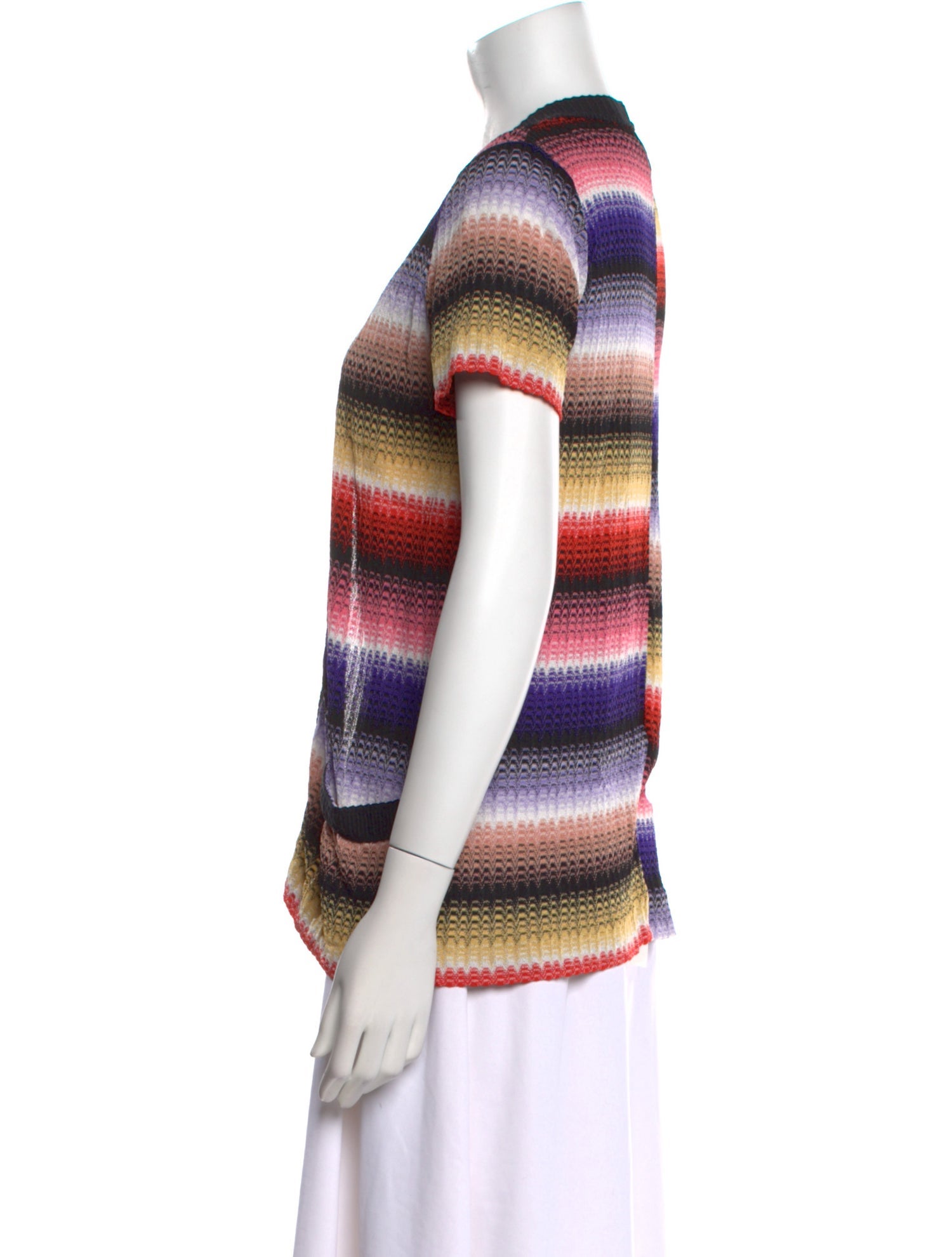 Missoni Striped Open Front Sweater