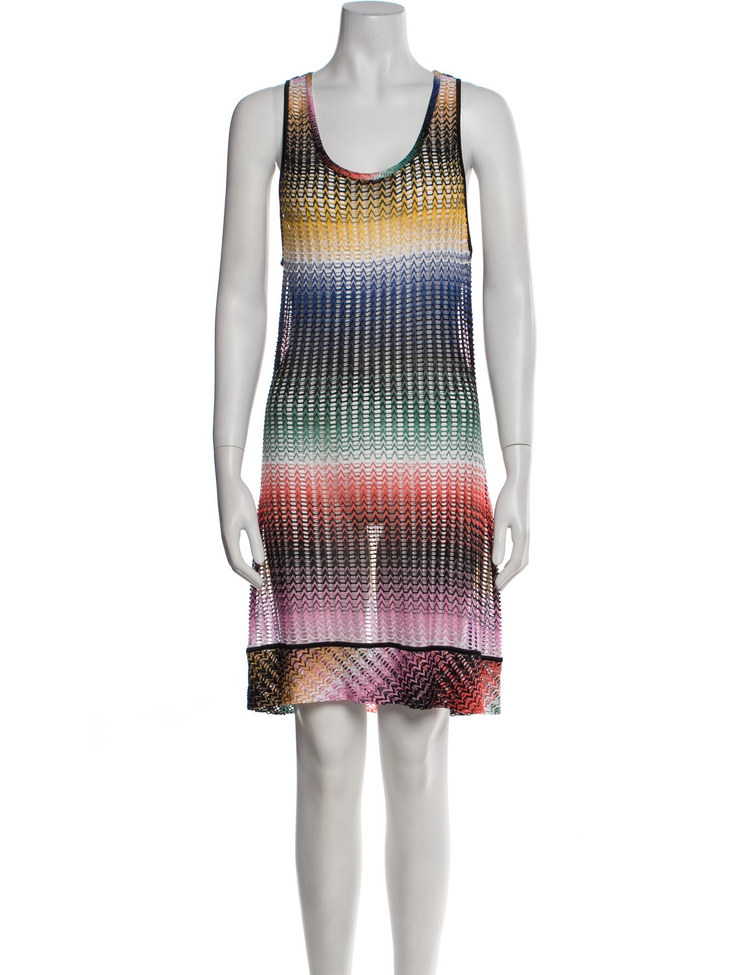 Missoni Eyelet Mini Dress