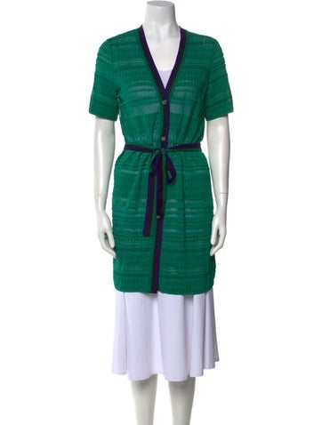 Missoni Knitwear Open Front Sweater M