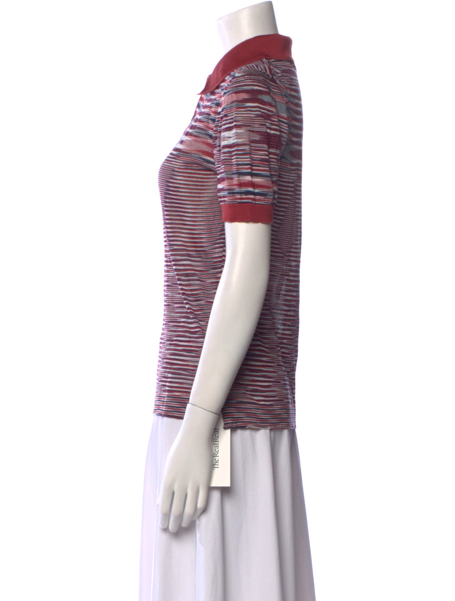 Missoni Striped Short Sleeve Polo