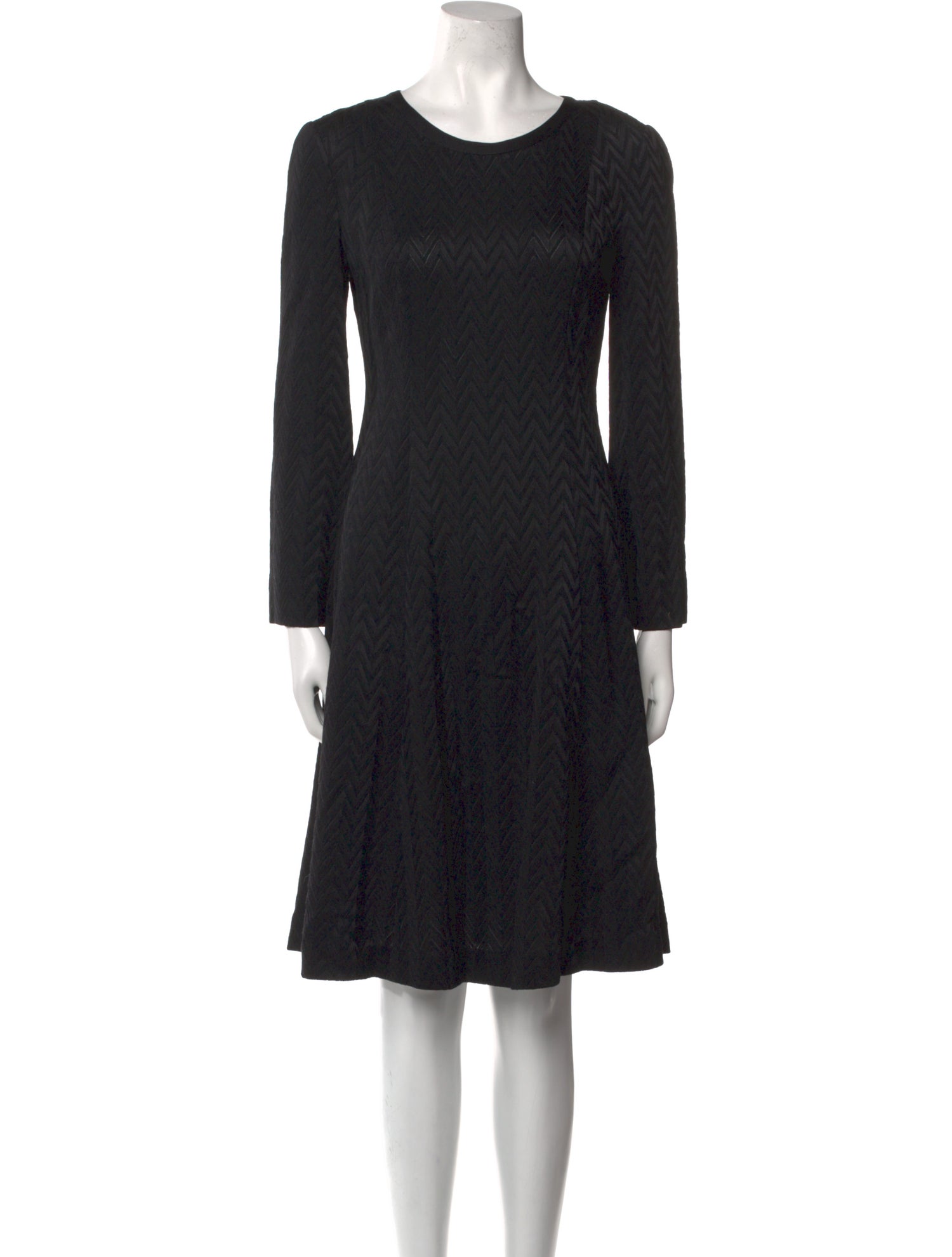 Missoni Scoop Neck Knee-Length Dress