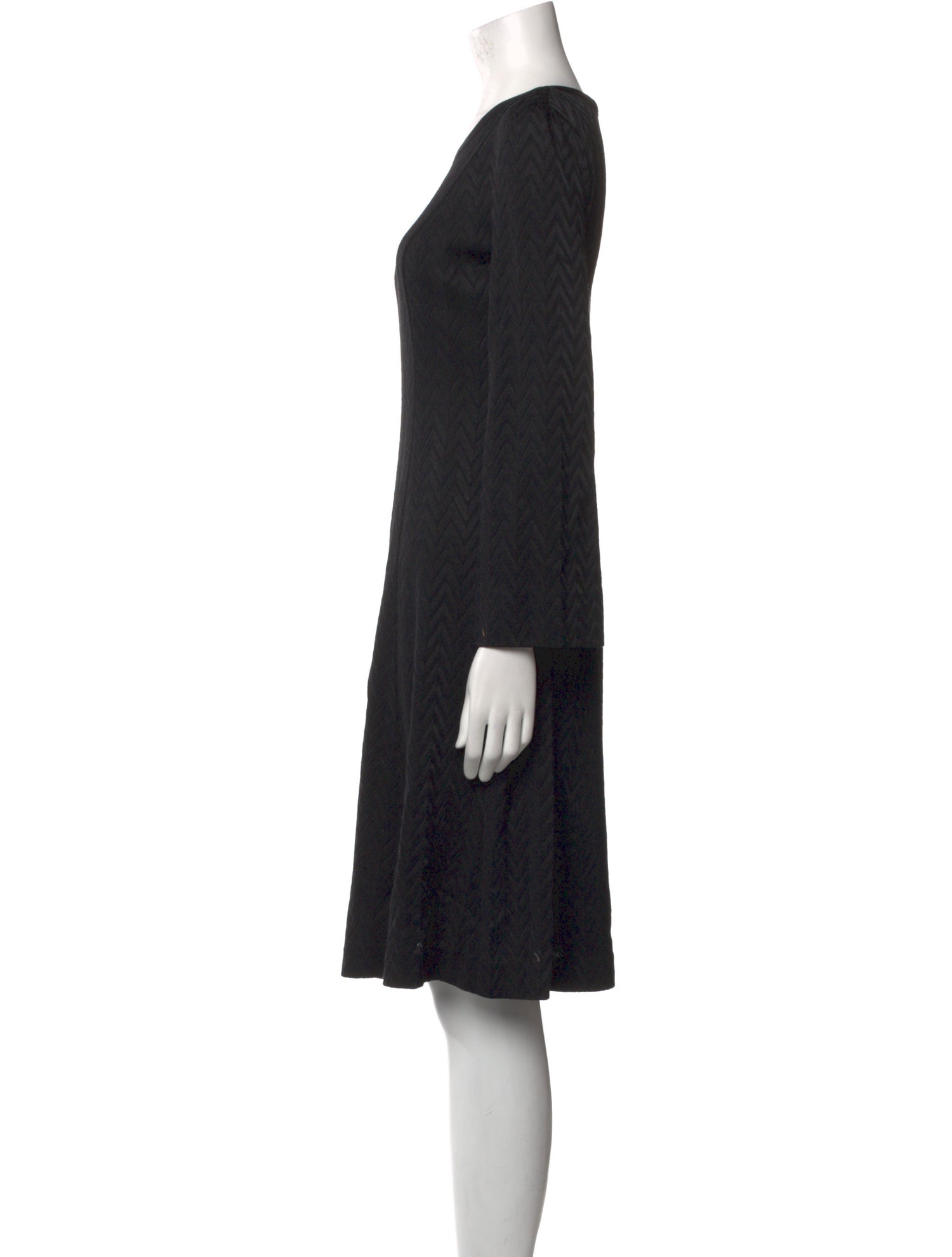 Missoni Scoop Neck Knee-Length Dress