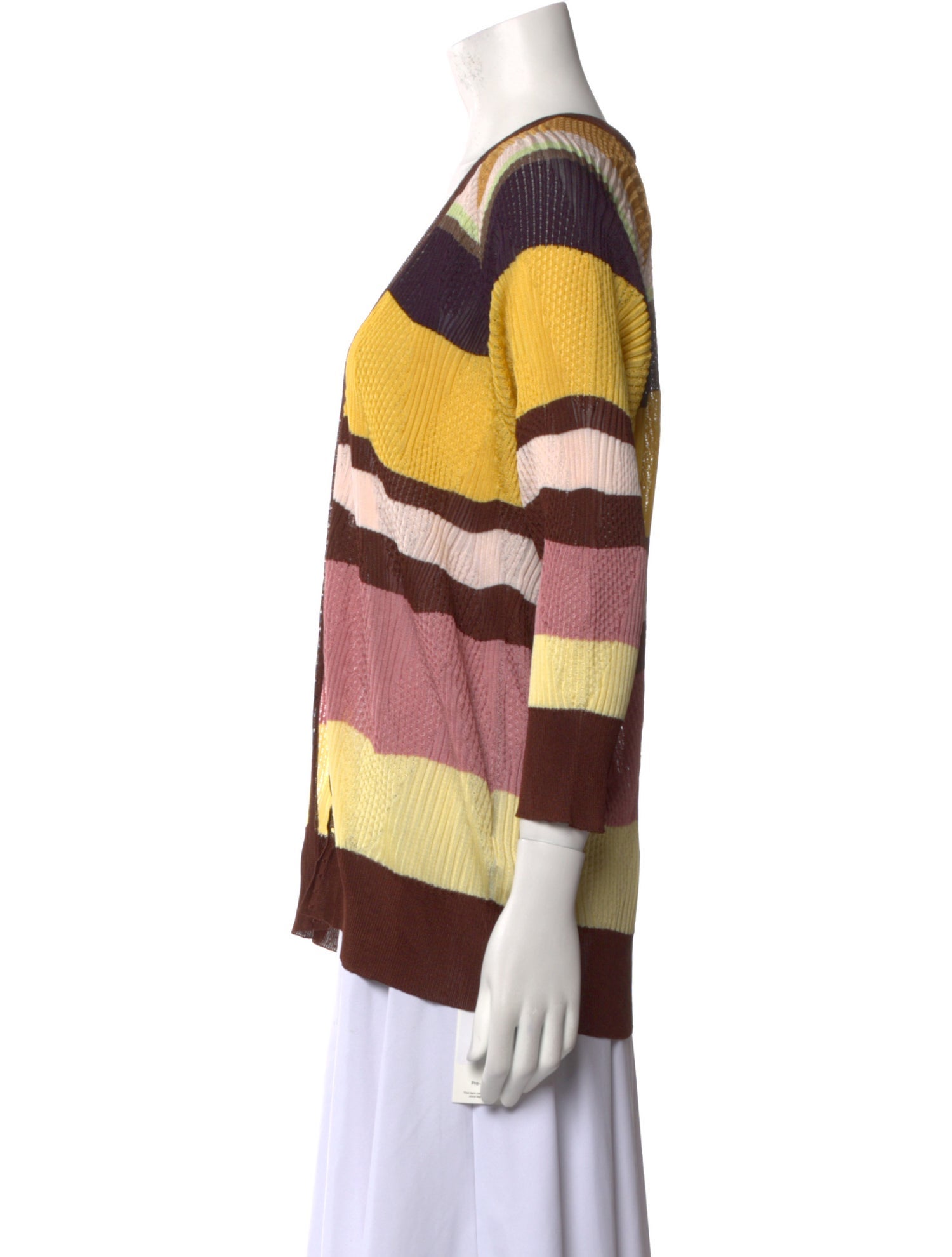 Missoni Striped Open Front Sweater w/ Tags
