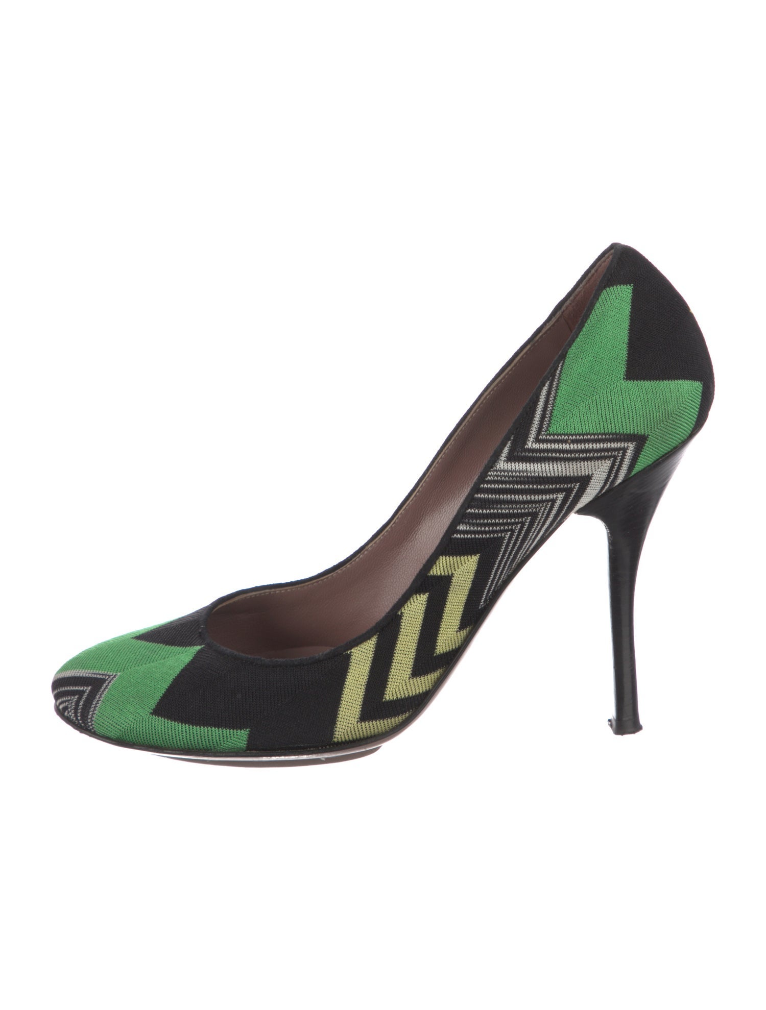 Missoni Canvas Printed Pumps