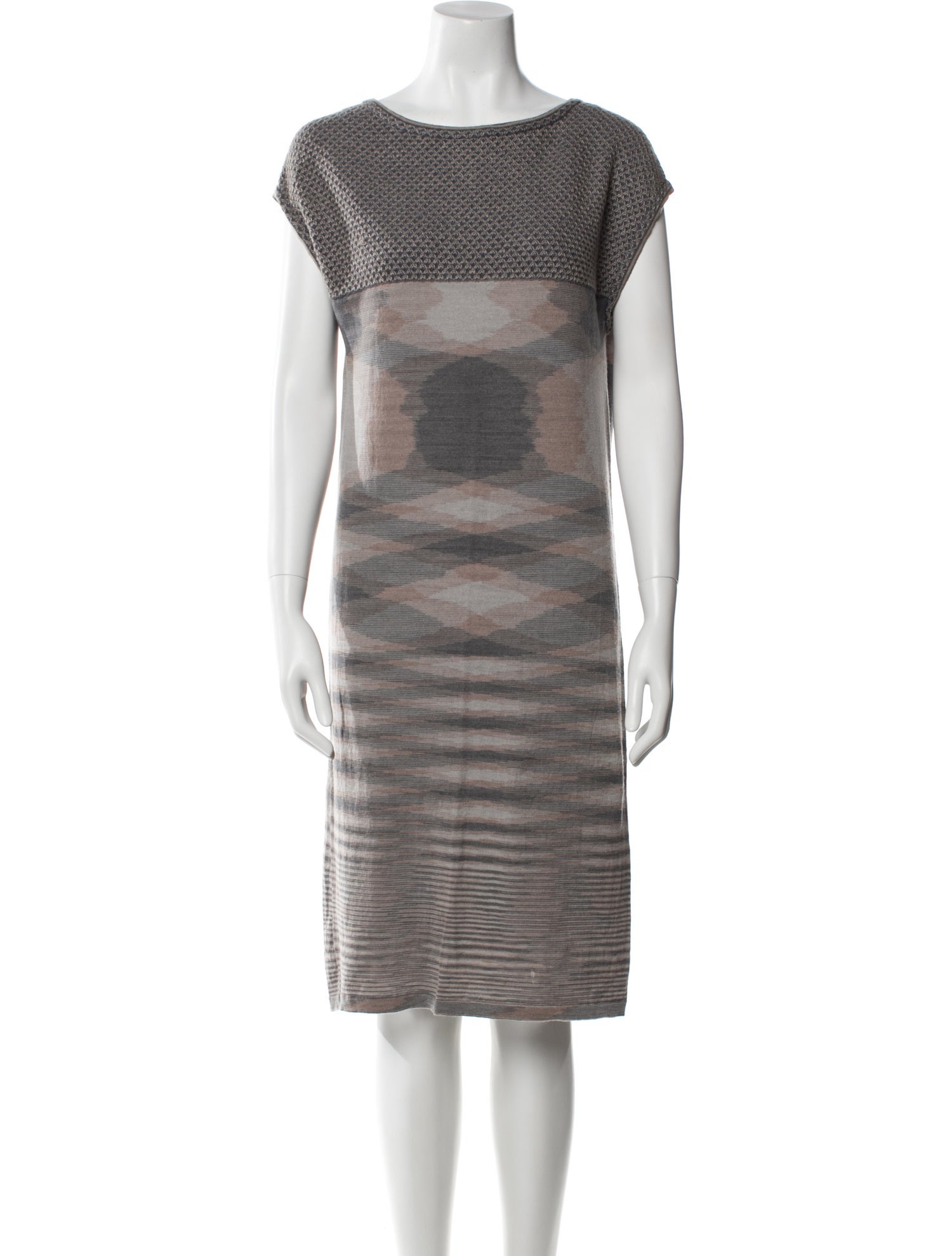Missoni Printed Knee-Length Dress