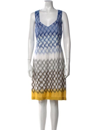 Missoni Printed Knee-Length Dress