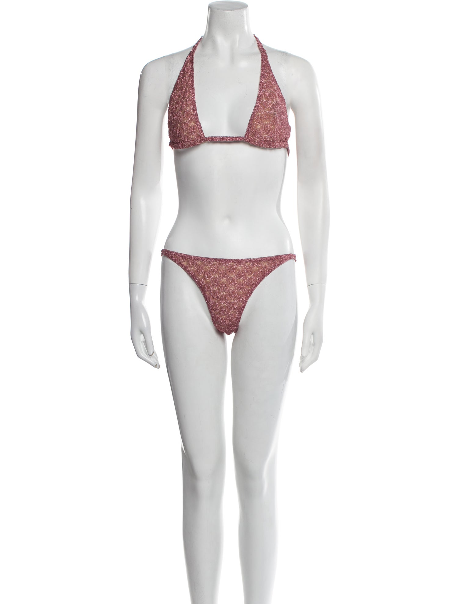Missoni Printed Glitter Accents Bikini w/ Tags
