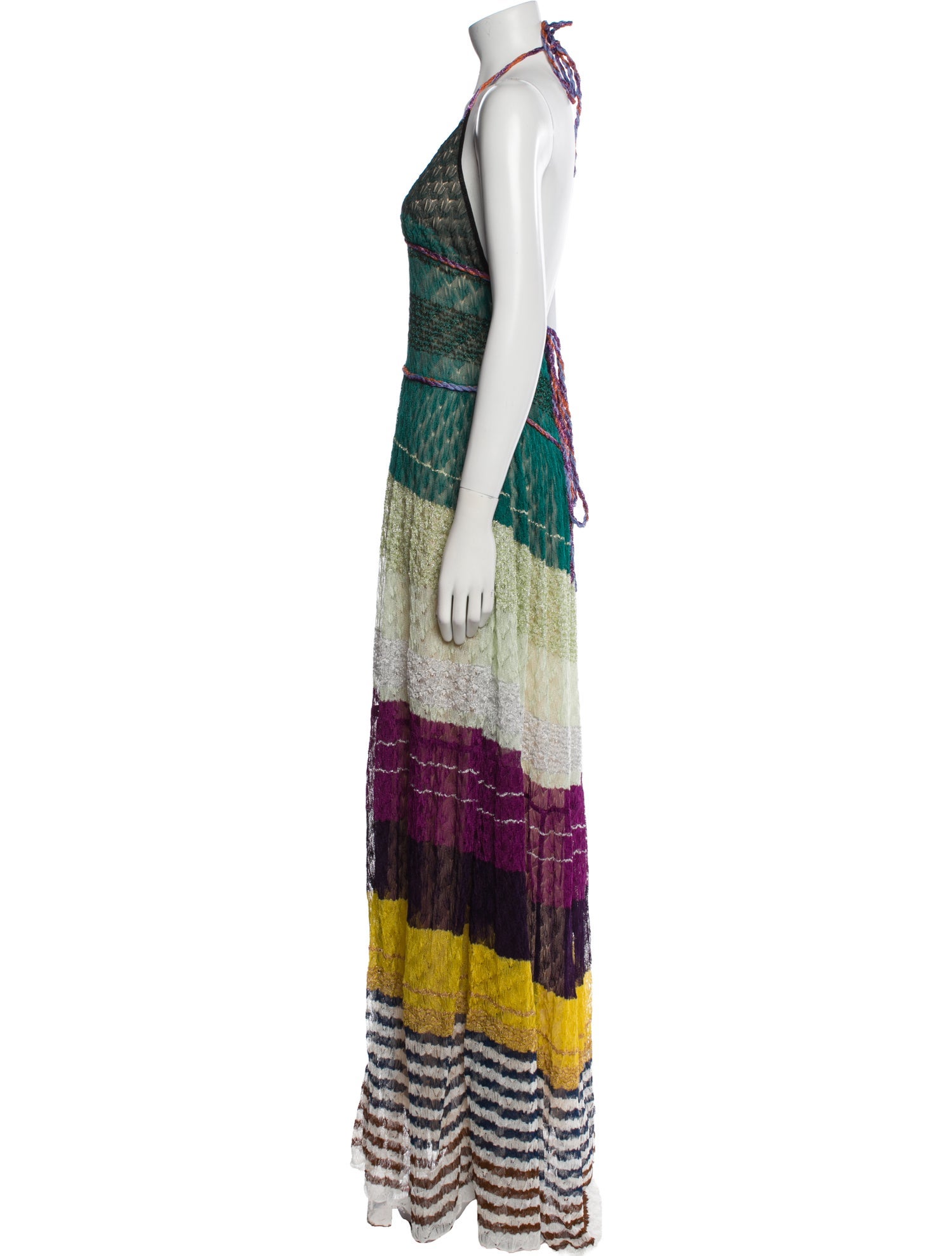 Missoni Striped Long Dress w/ Tags