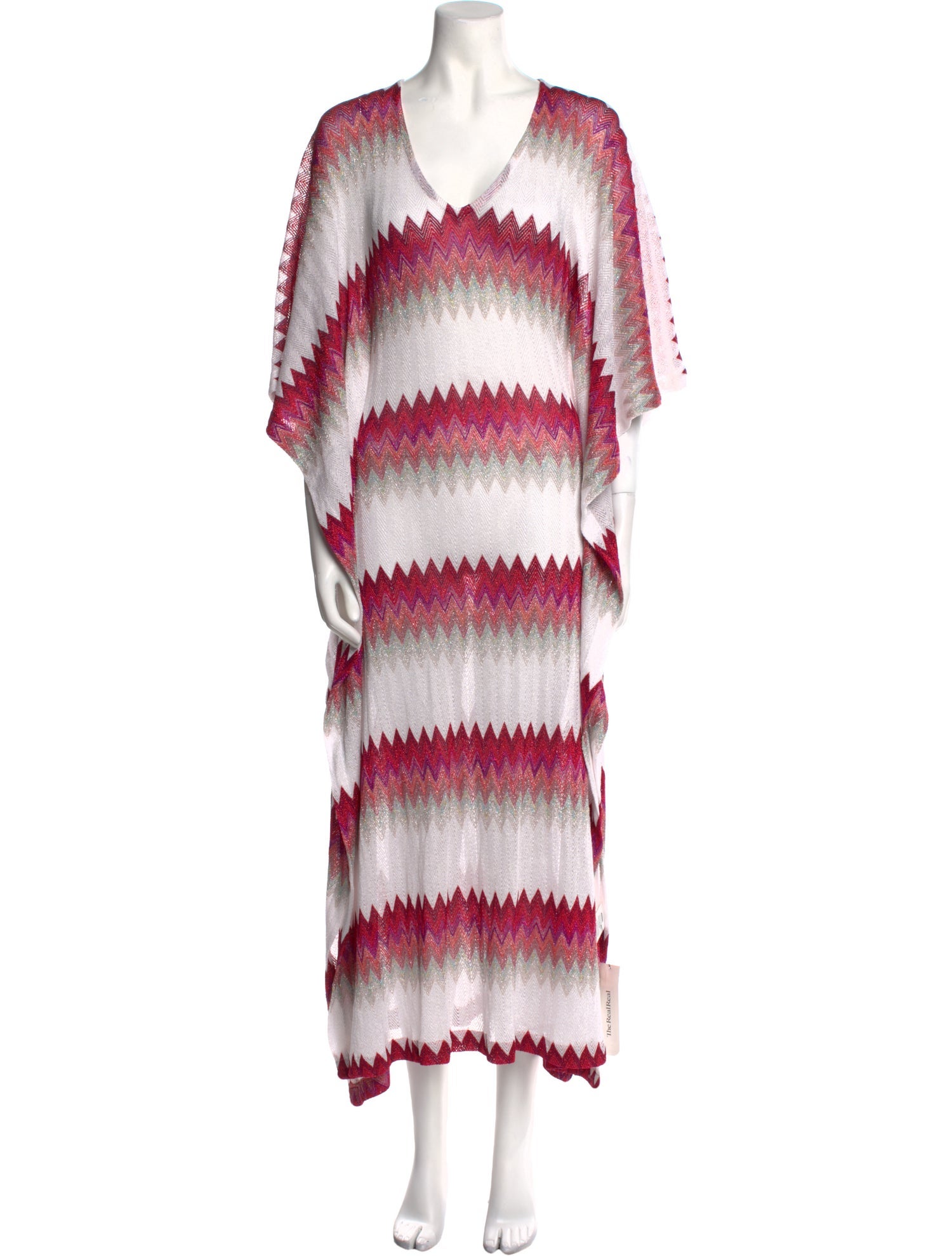 Missoni Striped V-Neck Sweater w/ Tags