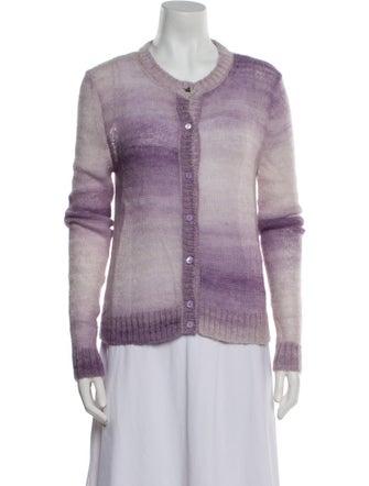 Missoni Tie-Dye Print Crew Neck Sweater