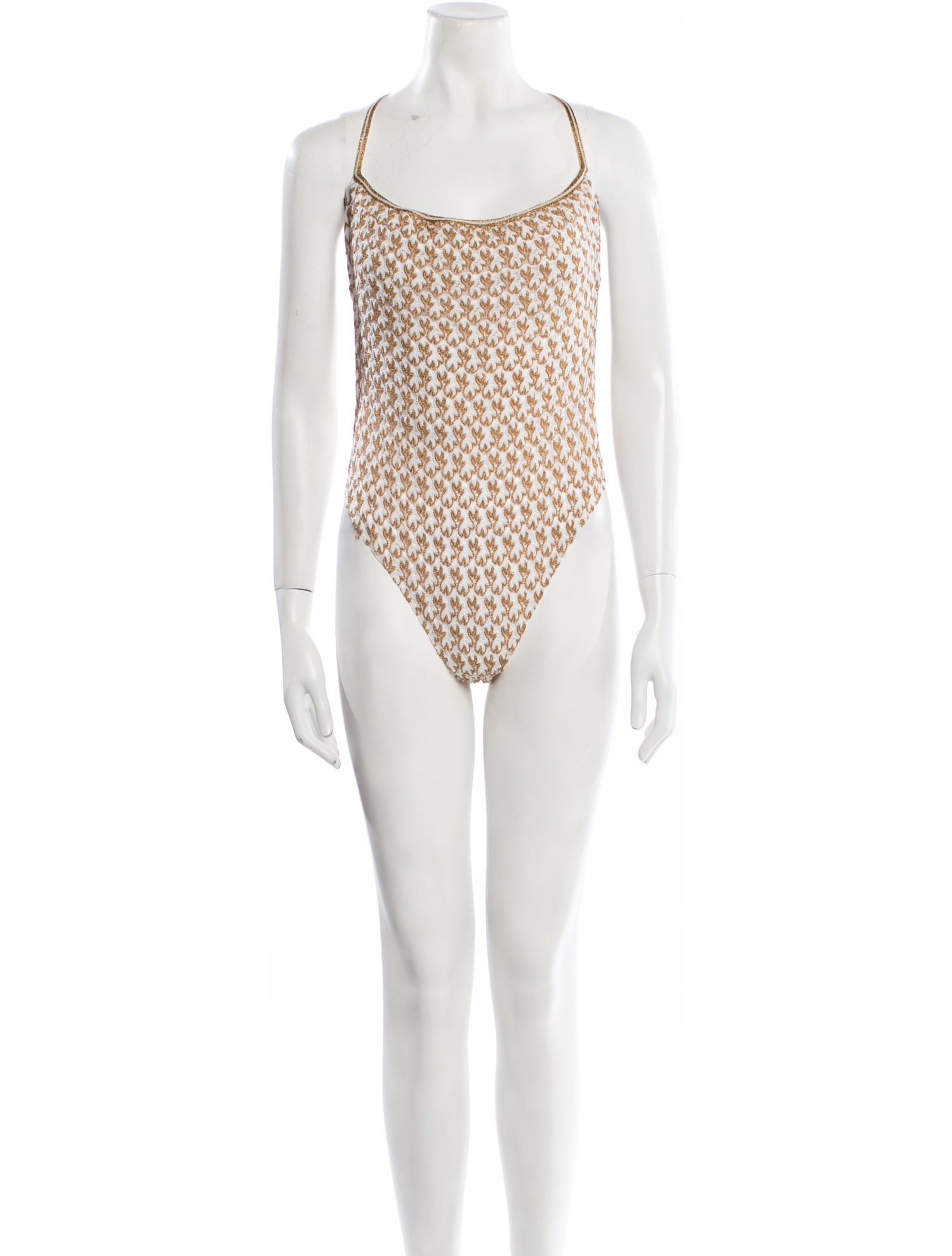 Missoni Printed Glitter Accents One-Piece w/ Tags