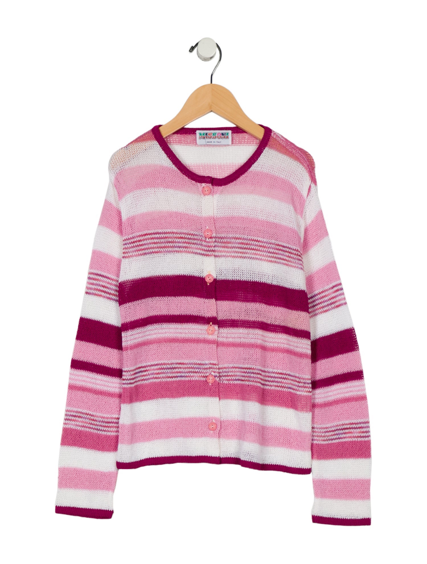 Missoni Girls' Striped Cardigan