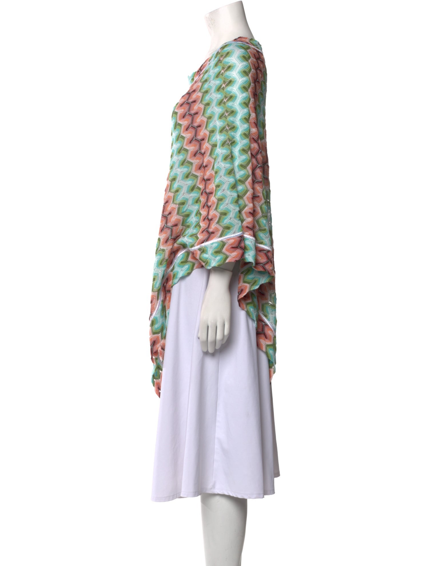 Missoni Mare Printed Scoop Neck Sweater