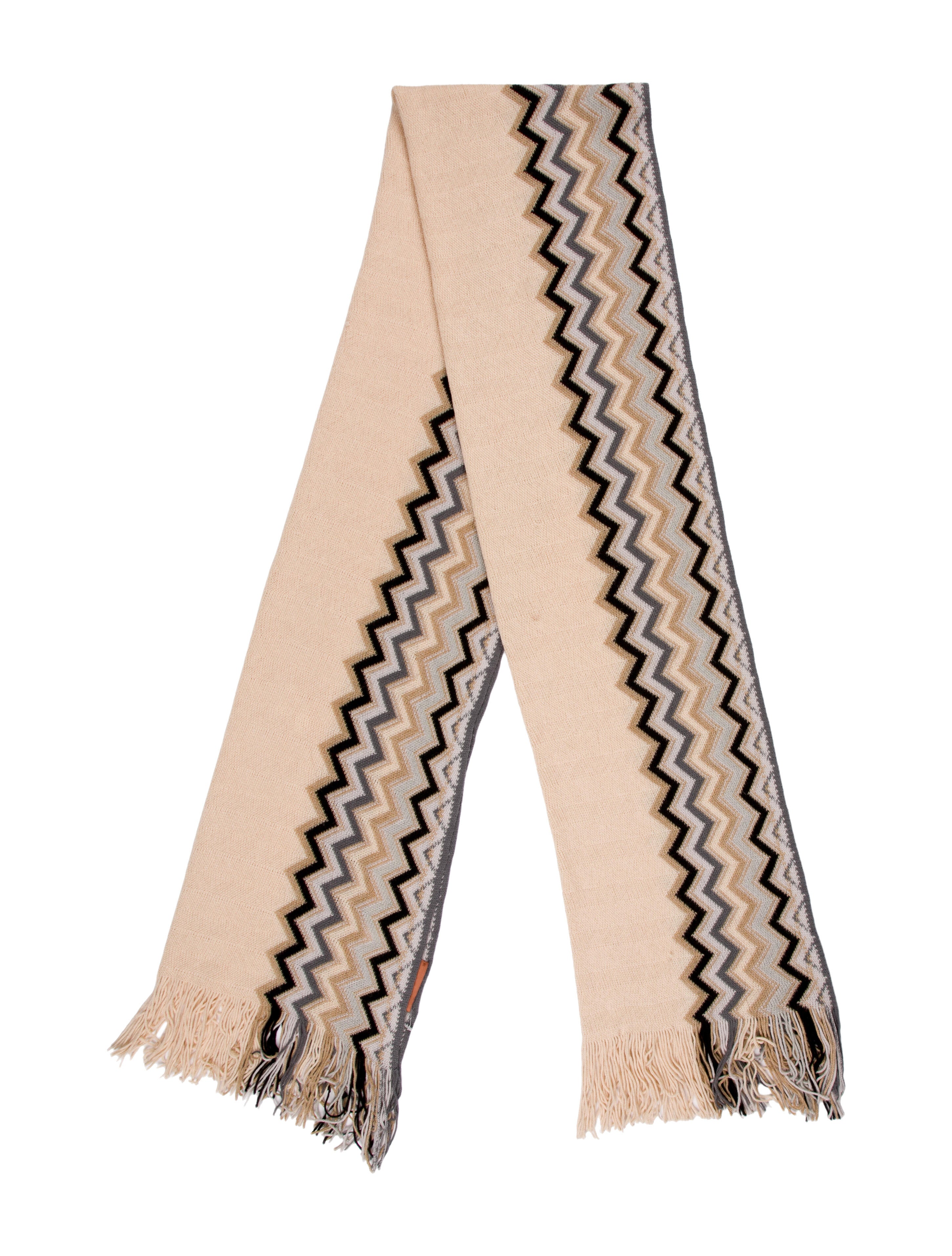 マフラー・ストール Burberry SS25 Embroidered wool scarf (8102536 A9392) Burberry Embroidered Wool Scarf | italist