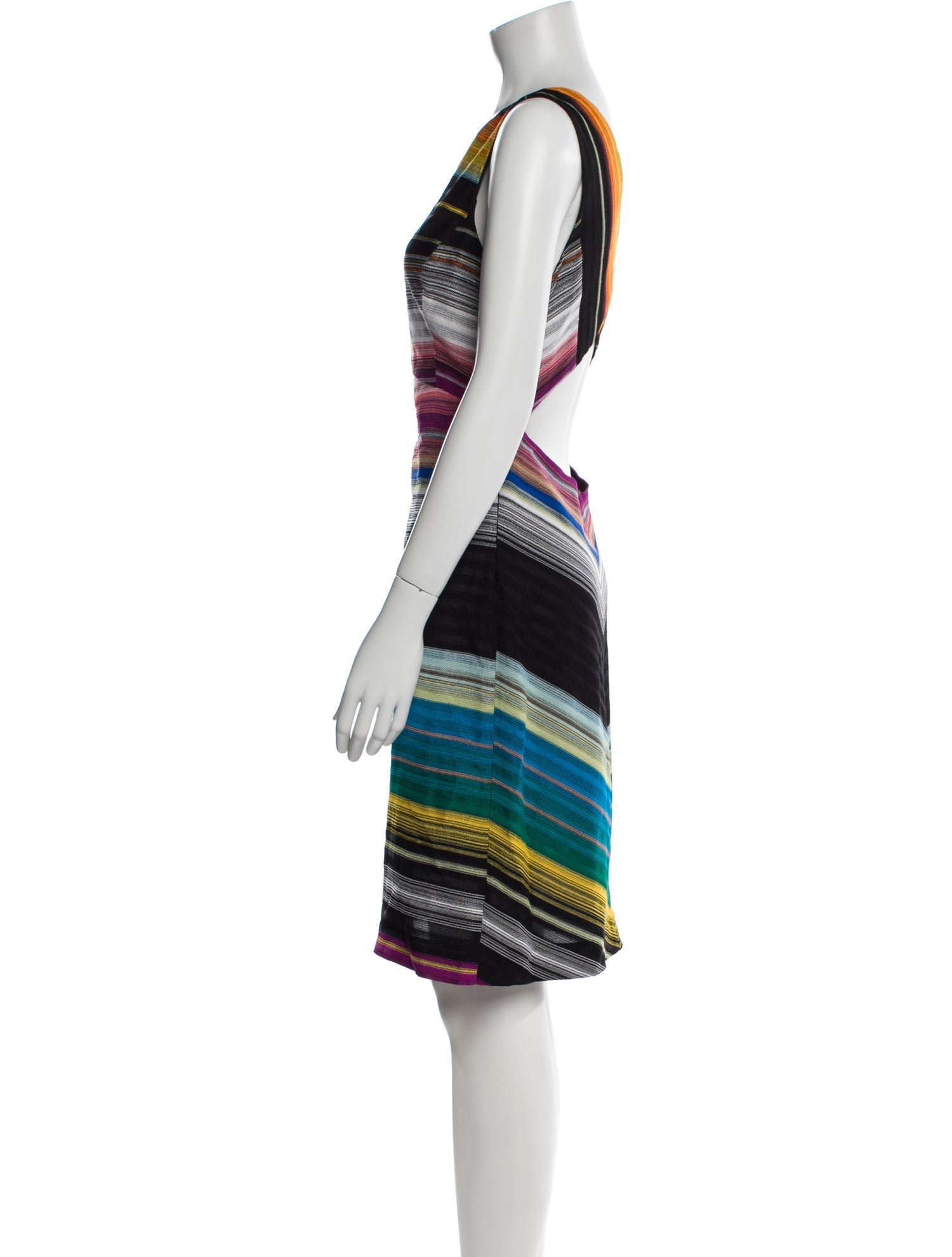 Missoni Striped Knee-Length Dress