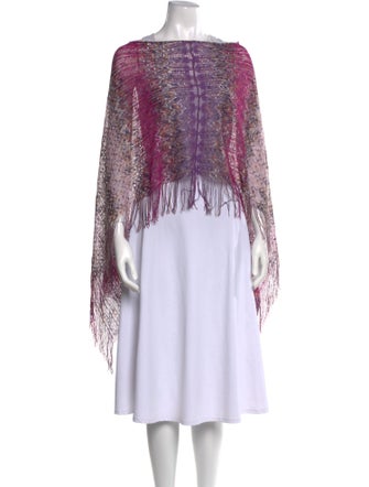 Missoni Printed Bateau Neckline Sweater